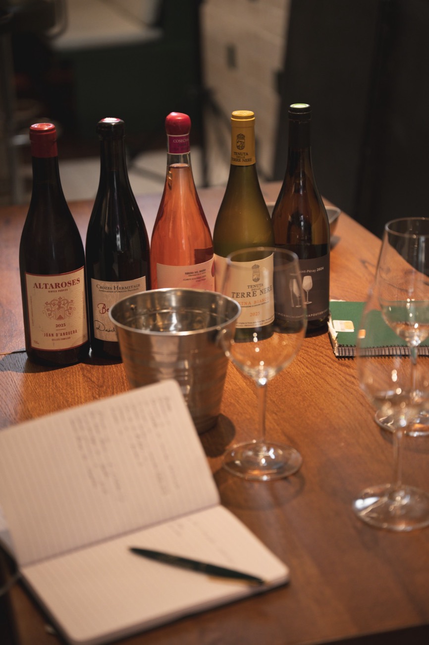 Selección de vinos para catar en Quincé
